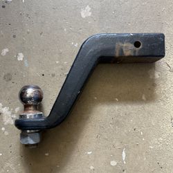 2 1/2” Hitch 9” Drop With 2 5/16” Ball - Solid Iron