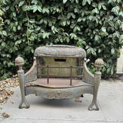 Vintage Cast Iron 1920s Firepit