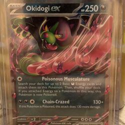 Okidogi EX - 036/064 - Shrouded Fable - Double Rare - Pokemon TCG 
