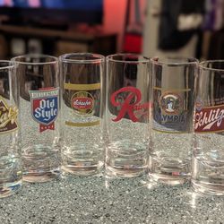 Beer Brand Shot Glasses