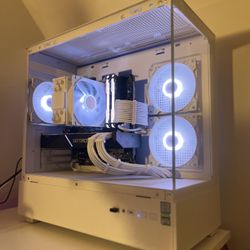 All White Gaming Pc