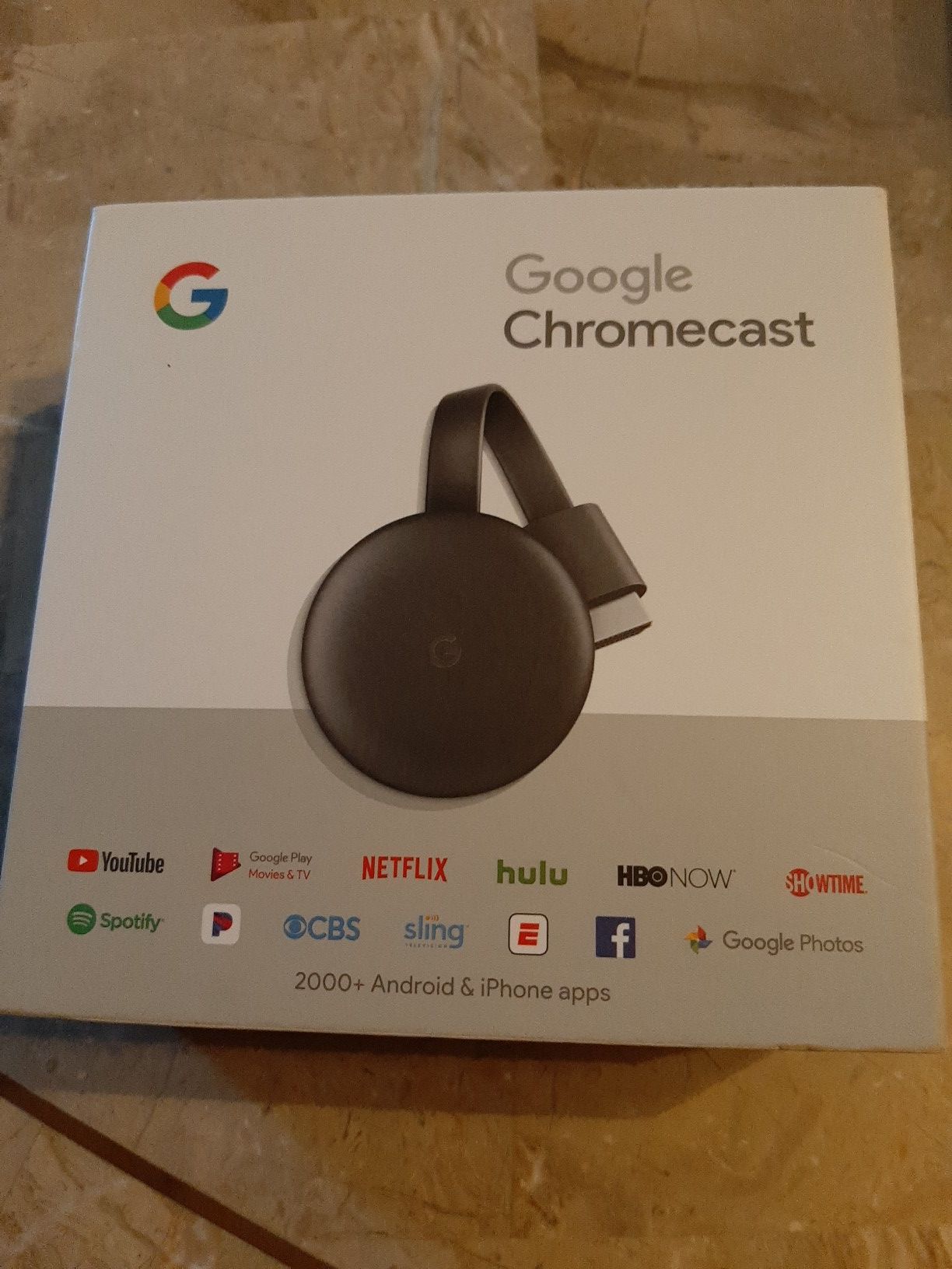 Google Chromecast 2017 3rd Gen Model