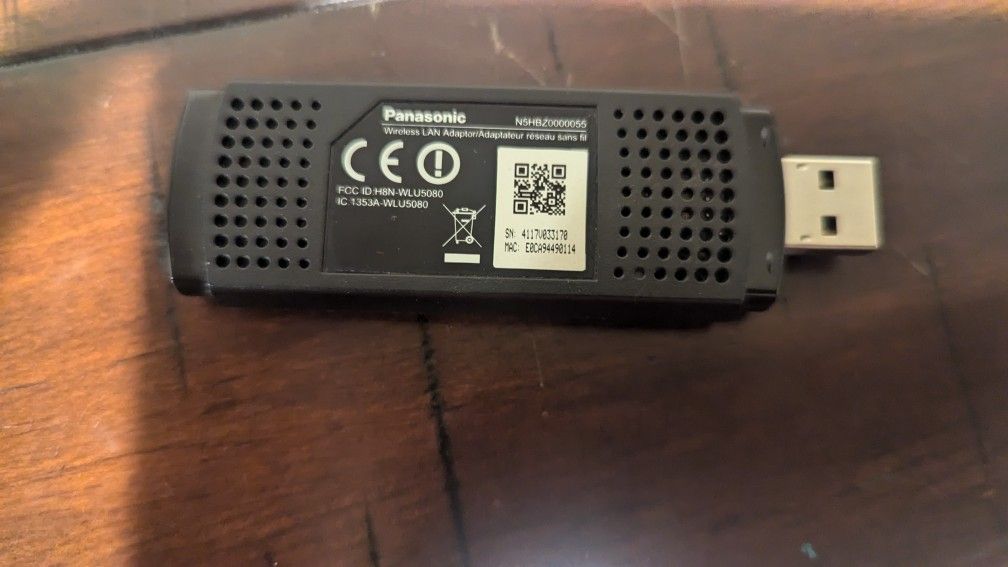 Panasonic Wireless LAN Adapter