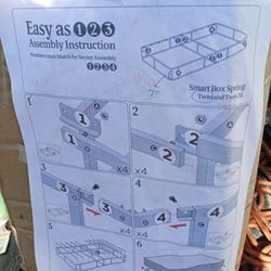 Smart BED  Box Spring TWIN AND TWIN XL 
