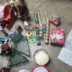 Decorative items for Christmas 