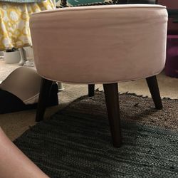 Pink Ottoman