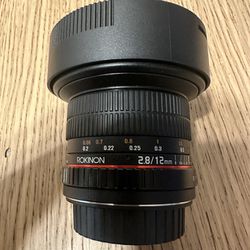 12mm Fisheye Lense For Canon 