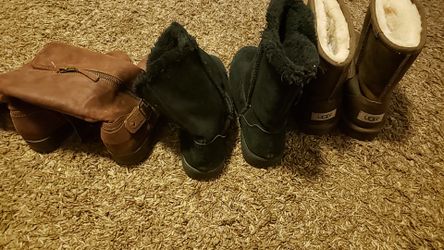 Girls boots sizes 4 and 6