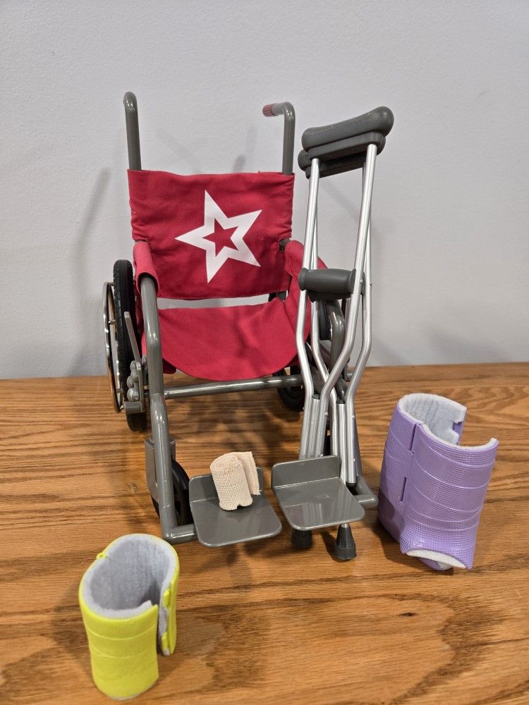 American Girl Wheelchair And Better Kit