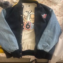 Rare Vintage Angels Jean Jacket Size Small Gene Autry 