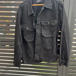 Black Jean Jacket
