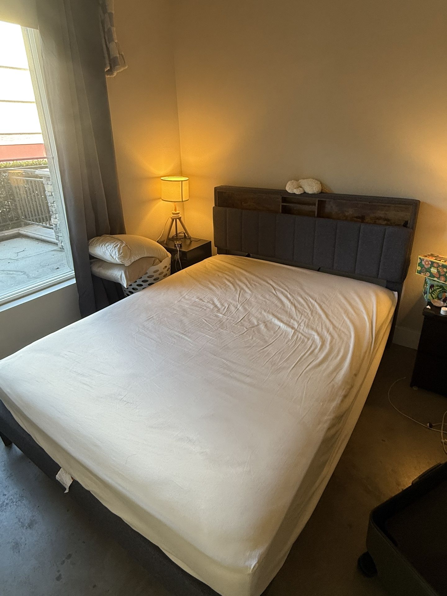 Queen Bed And Bed Frame