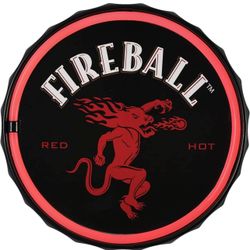 Fireball Garage/Bar/Resturant Neon Sign  