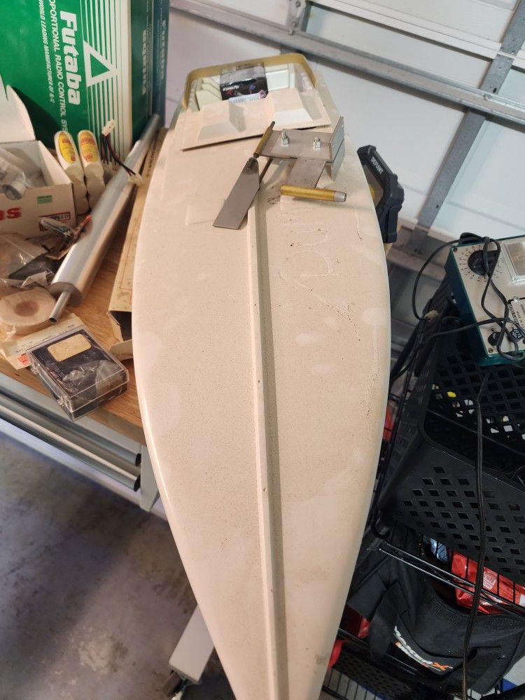 Dumas Rc BOAT NEW Miami VICE BUILD from 1990