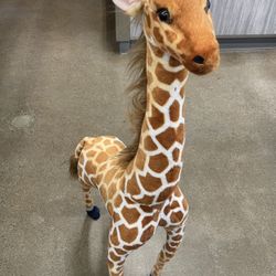 Giant stuffed Giraffe 