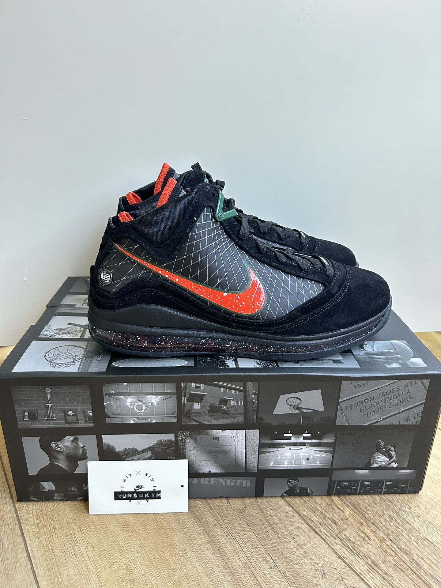 LeBron 7 FAMU Black Size 11M And 11.5M