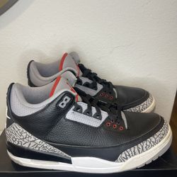 Black Cement 3s 