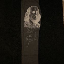 Grey SDL Jeans White Benjo Size 34x30