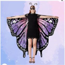 colorful butterfly costume for adults size small Mariposa Dizfras Mujer Oh Niña Size Small Halloween