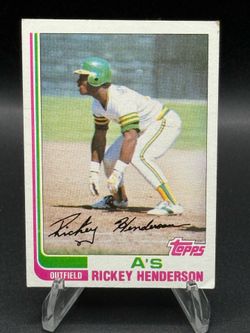 1982 Topps #610 Rickey Henderson