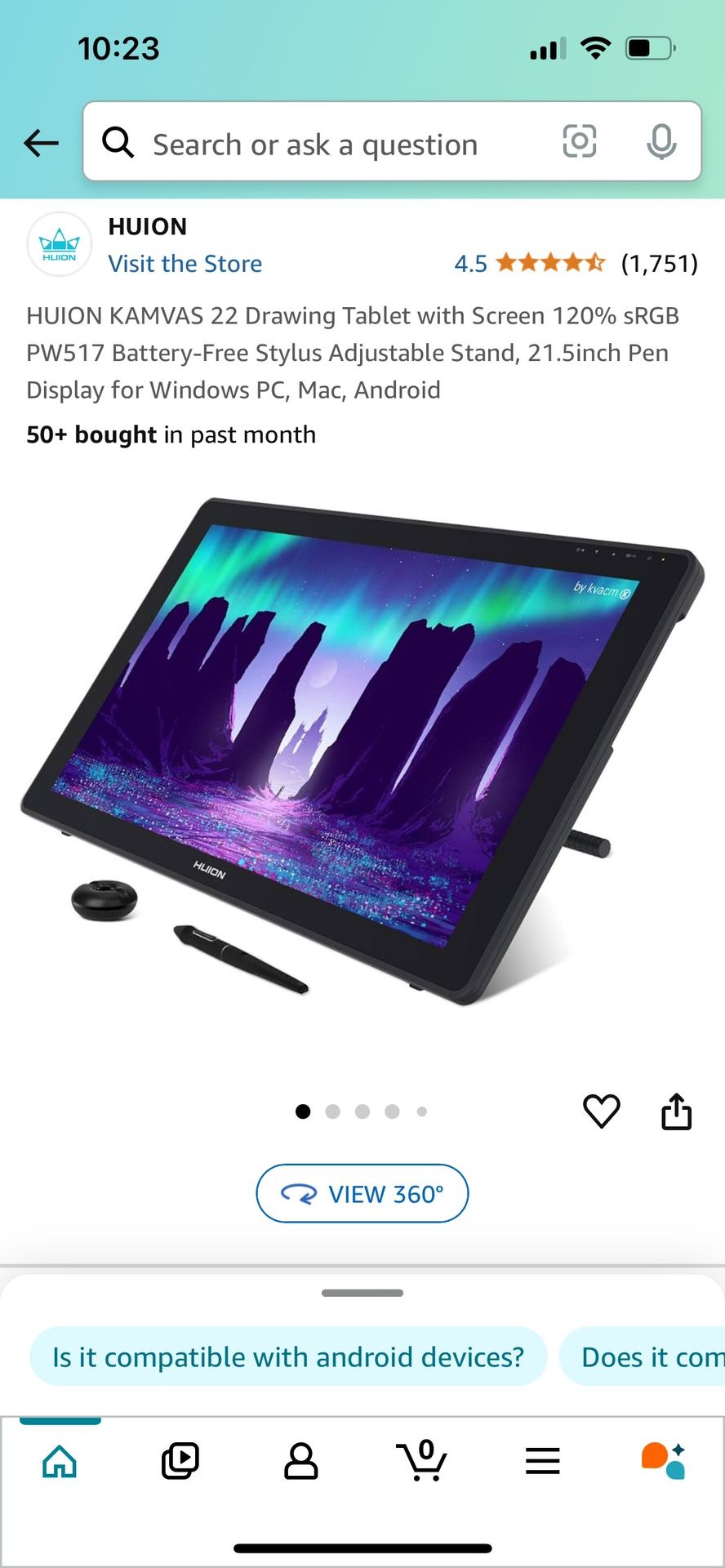 22” Pen Display HUION