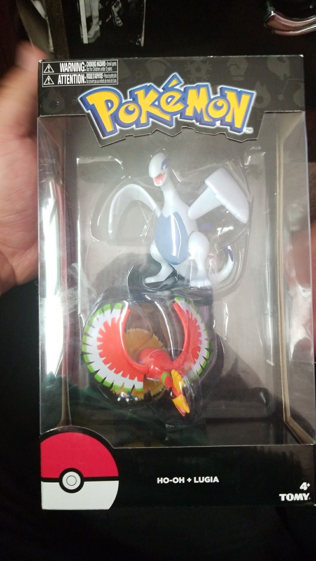 Pokemon Ho-Oh Lugia 4 Figure 2-Pack Damaged Package TOMY, Inc