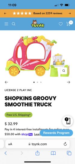 Shopkin Smoothie Groove Truck