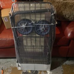 Adjustable utility shopping cart