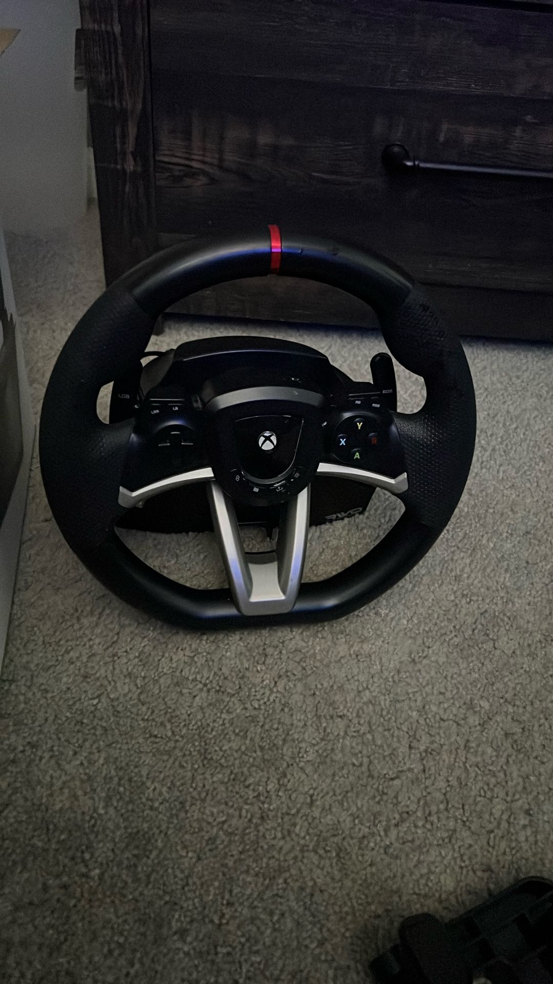 it’s a xbox xs racing wheel and cash only