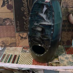 waterfall incense burner w/20ish speciality incense pods  