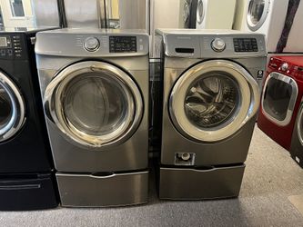 Samsung Grey Front Load Set