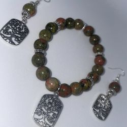 Bracelet And Earring Set 