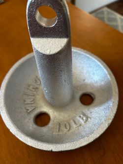 Mushroom boat anchor