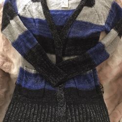 Dots Button Up Cardigan