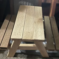 Hand Crafted Mini Table 