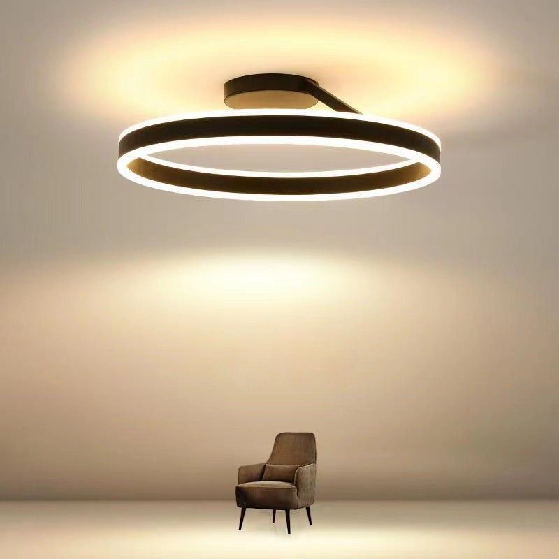 Circle Flush Mount Ceiling Light