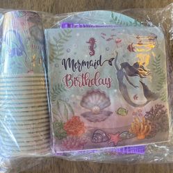 Mermaid Birthday Party Supplies 