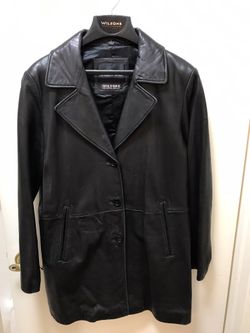 Soft, Black Leather Jacket