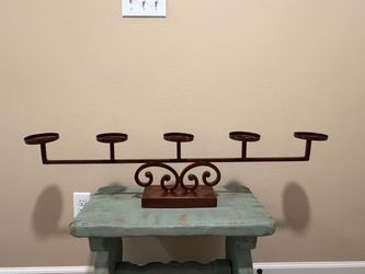 Large Brown Candelabra