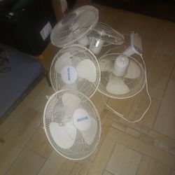 7pcs x  Hurrcane Wall Fans