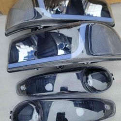 01-06 Gmc Sierra Yukon Denali LED DRL
Headlights Luces Micas Calaveras Faros
Faroles