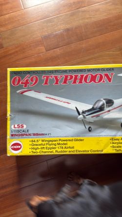 Cox 049 Typhoon RC Motor-Glider Kit