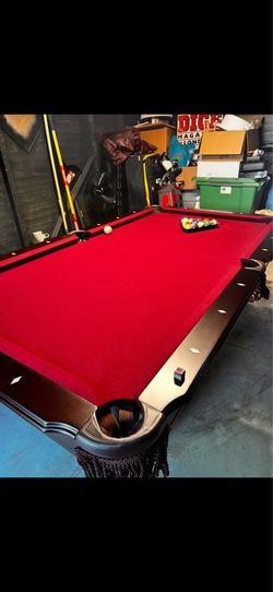 Pool Table.