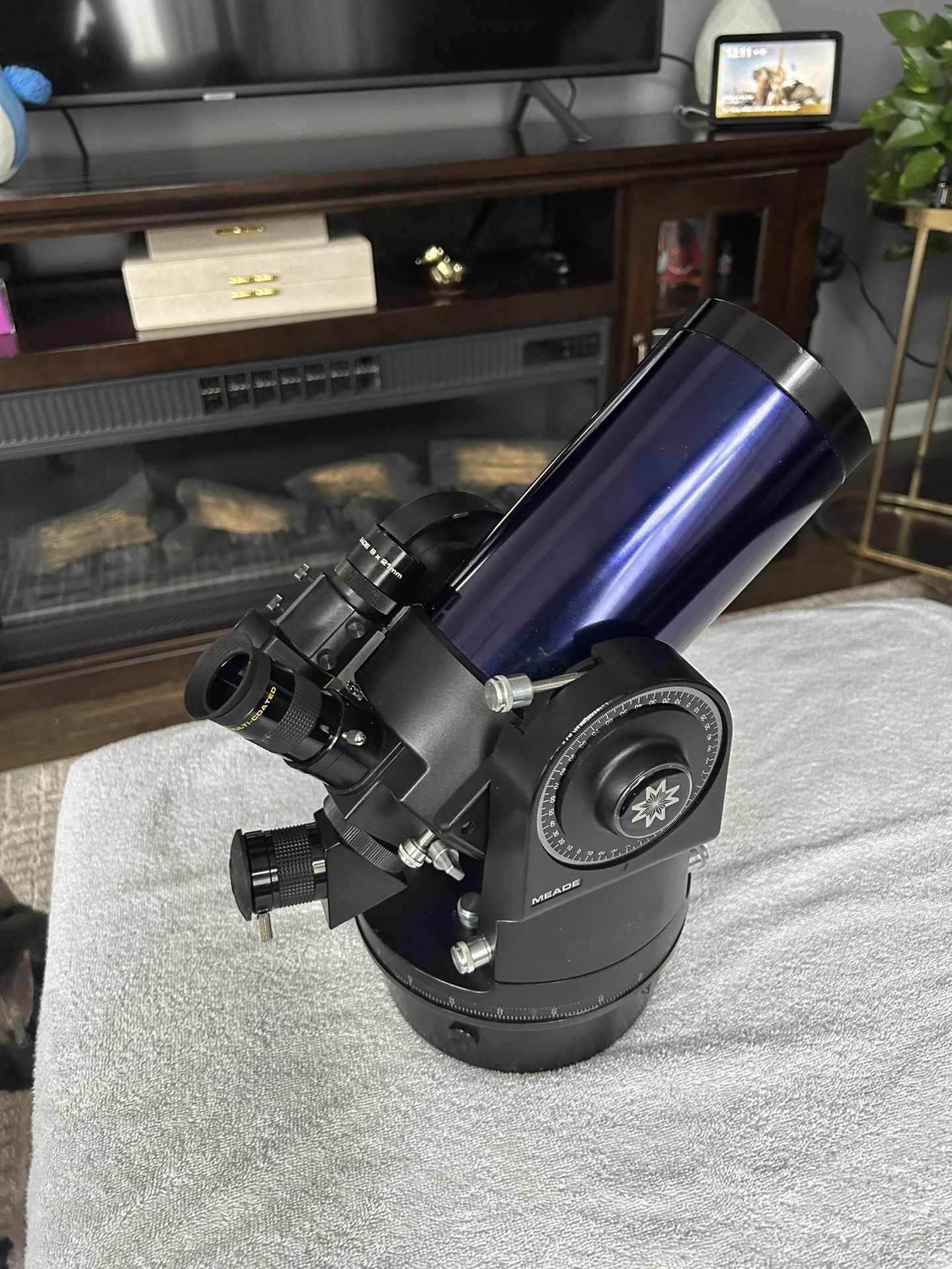 Telescope Meade ETX D=90 mm works only manually..