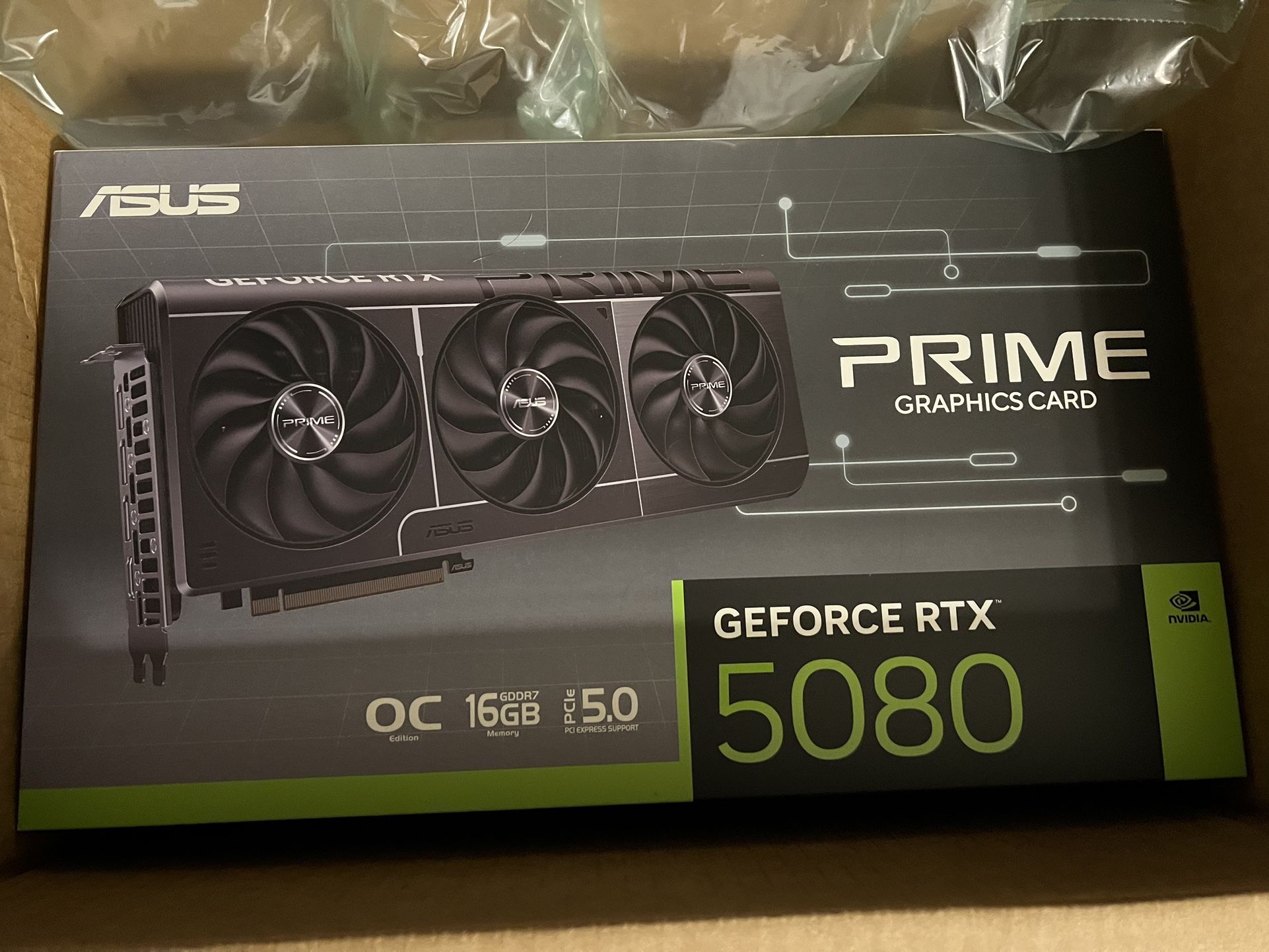 ASUS SFF READY PRIME 5080 OC GRAPHICS CARD GPU