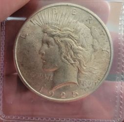 1925p peace dollar