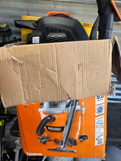 Ridgid vacuum