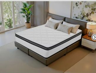 Brand New Queen Size Hybrid Mattress in a Box - 10”