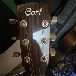Cort Acoustic Guitar In Mint Condition 