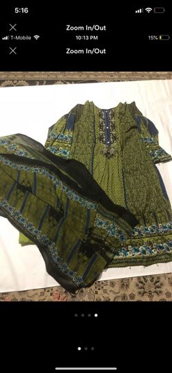 Like new 3 piece shah posh salwar kameez